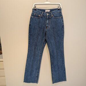 ARCHIVE Denim Jeans Straight Cut Front Seam Retro Vintage Style - Size M